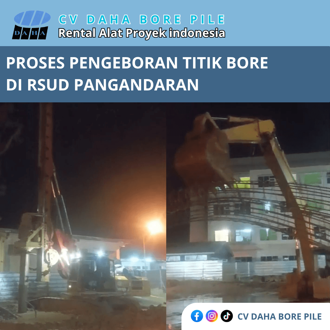 PROGES CV DAHA BORE PILE PROYEK RSUD PANGANDARAN
