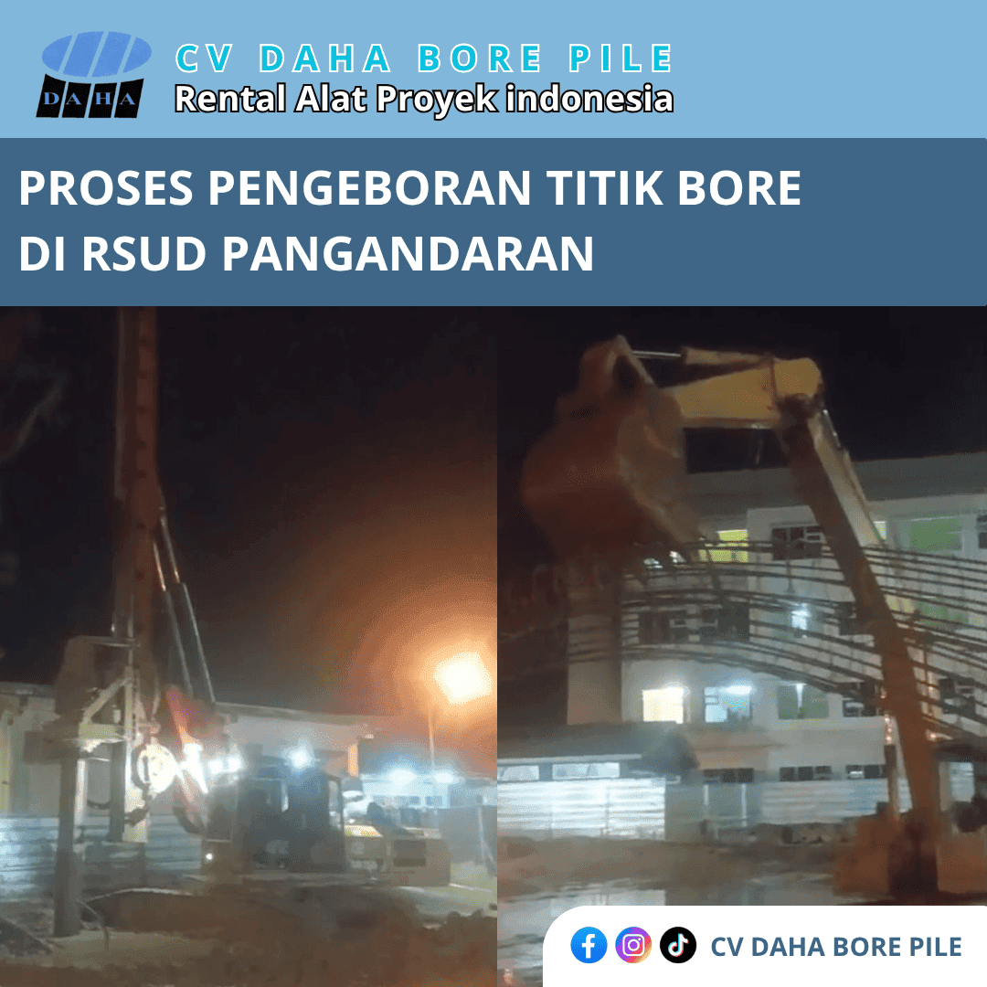 PROGES CV DAHA BORE PILE PROYEK RSUD PANGANDARAN