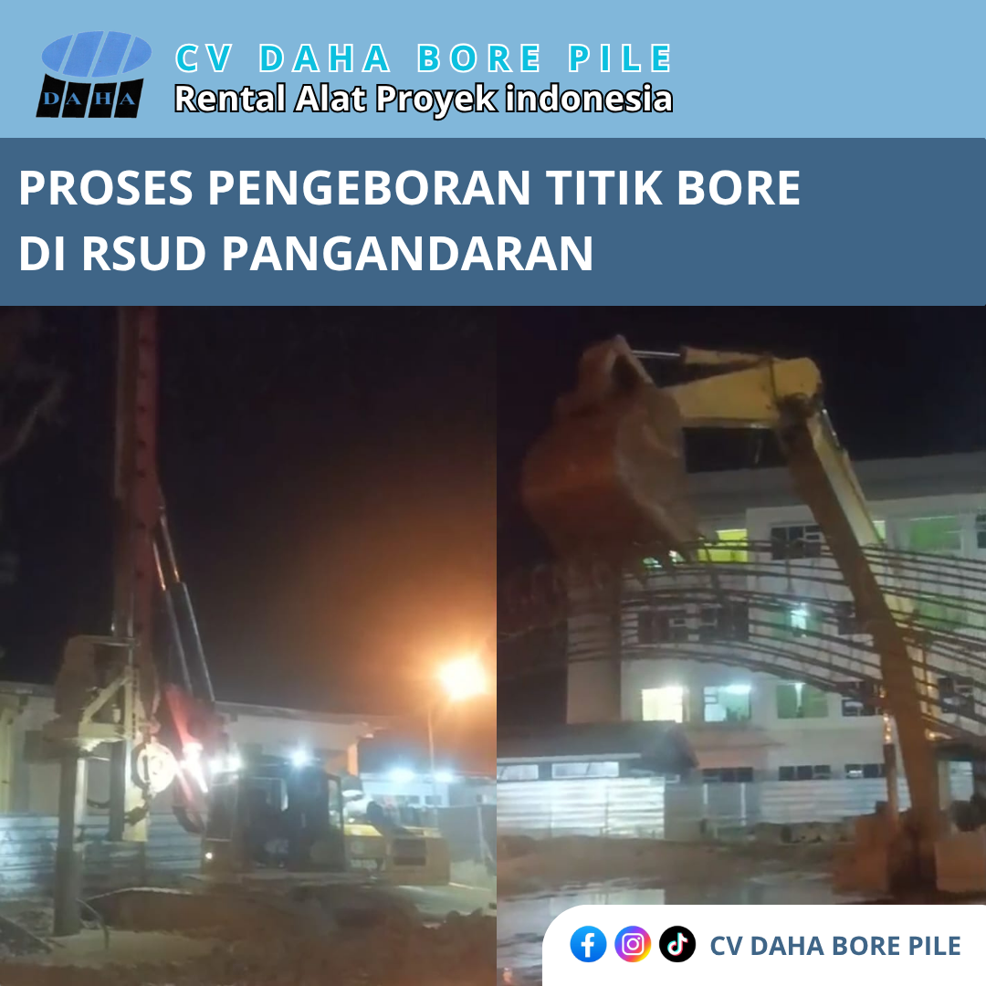 PROGES CV DAHA BORE PILE PROYEK RSUD PANGANDARAN